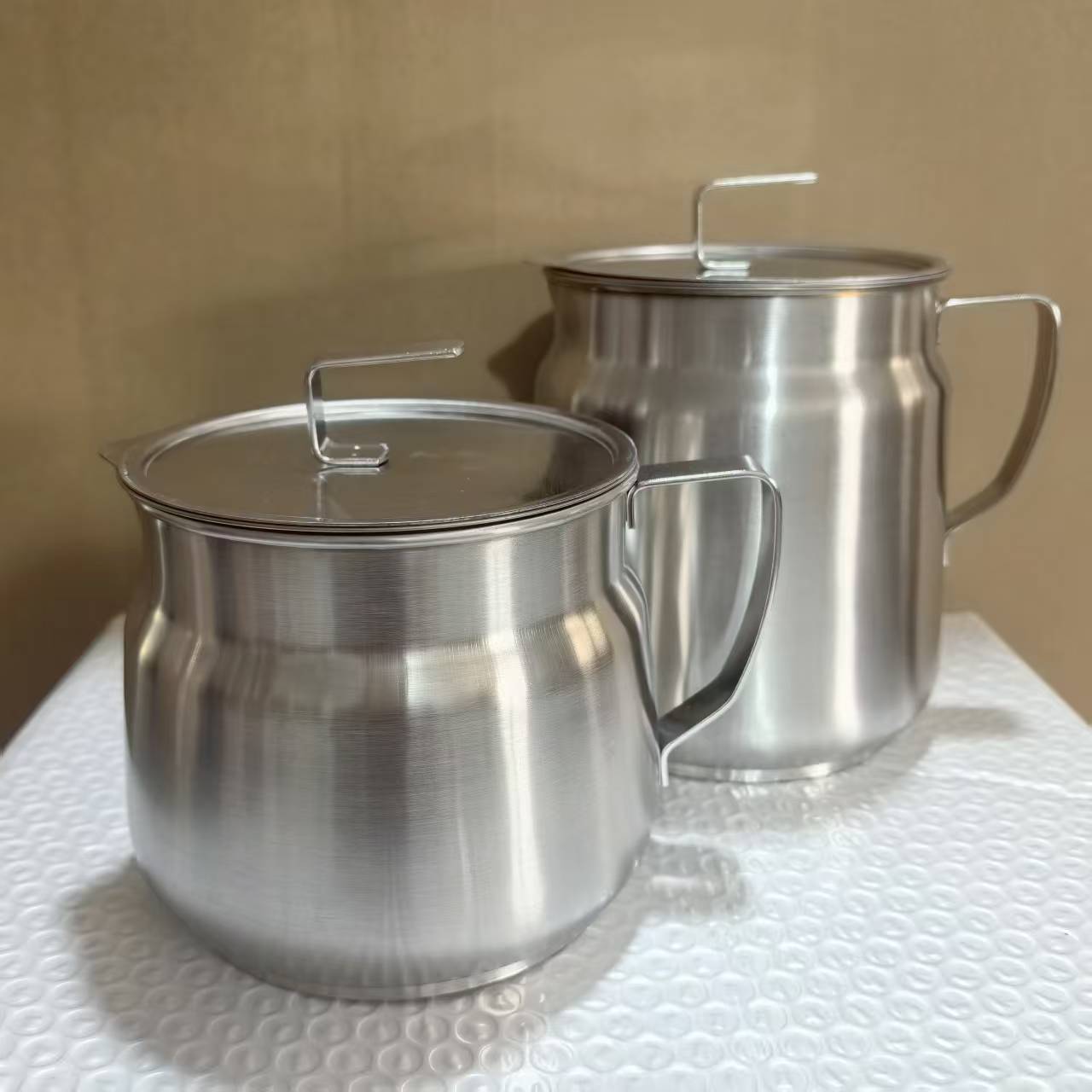 Oil Filter Pot, Oil Filter Cup, Multifunctional Kitchen Stainless Steel Oil Filter with Filter, Oil Residue, Oil Storage Tank