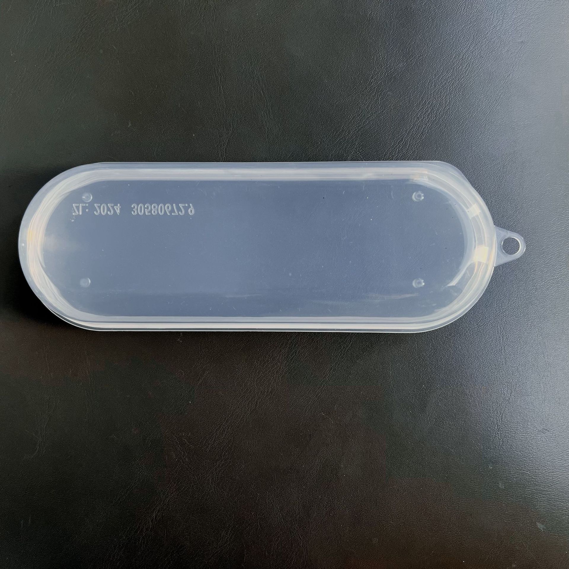 Transparent Portable Cutlery Box with Hook Cartoon Tableware Spoon Fork Makeup Brush Stainless Steel Straw Storage Box