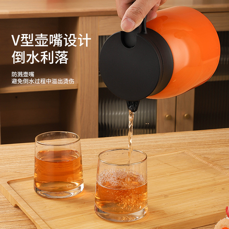 304 stainless steel stewed teapot tea water separation old white tea stuffy bubble pot household large capacity heat preservation pot business gifts