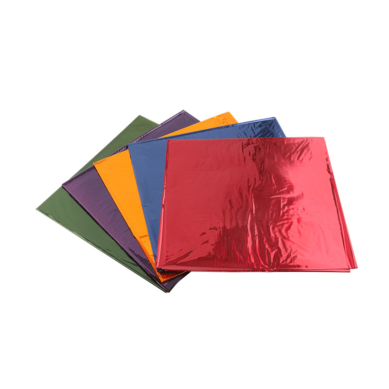 Flowers Holiday Gift Packaging Cellophane High Temperature Paper Handmade Color Children Teaching Color Cognition Cellophane