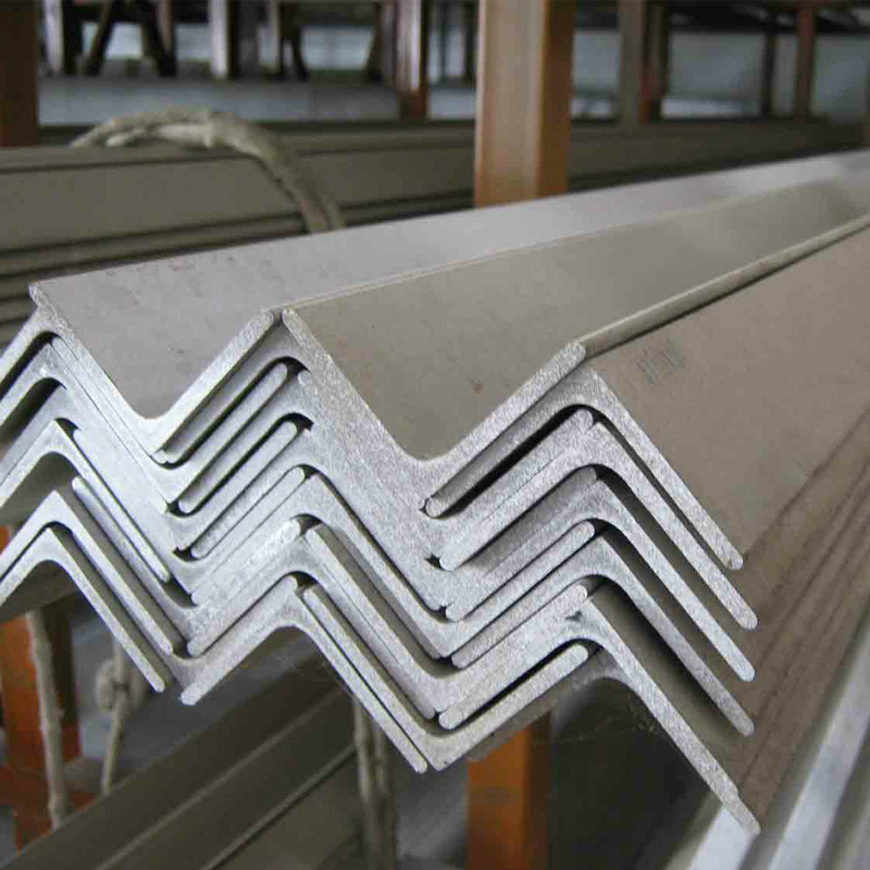 201 Angle Steel, 304 Stainless Steel Angle Iron, 321 Stainless Steel Unequal Side Angle Steel, Pickled Surface for Construction, Customizable Length