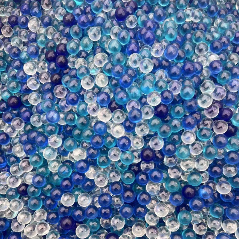 Supply of Multi-Colorful Glass Beads 14Mm16Mm Glass Beads Pinball Machine Special Glass Balls Non-Porous Colorful Round Beads