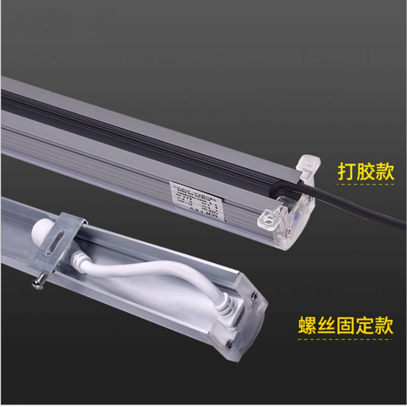 led digital tube guardrail tube outdoor colorful color change horse racing neon monochrome aluminum line light door advertising