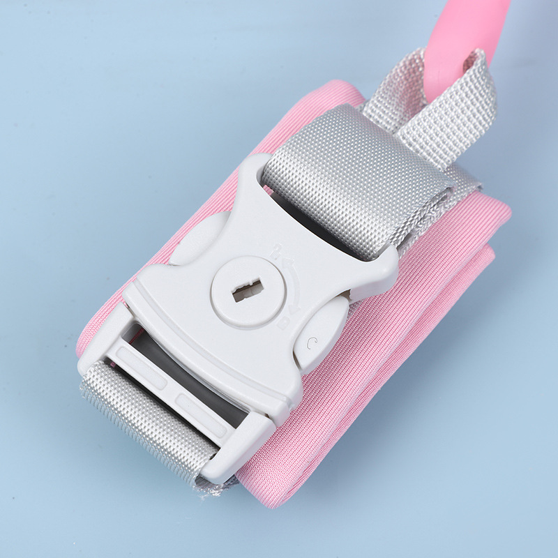 Children's anti-lost belt traction rope fixed head with lock children's anti-lost bracelet baby go out safety rope can be