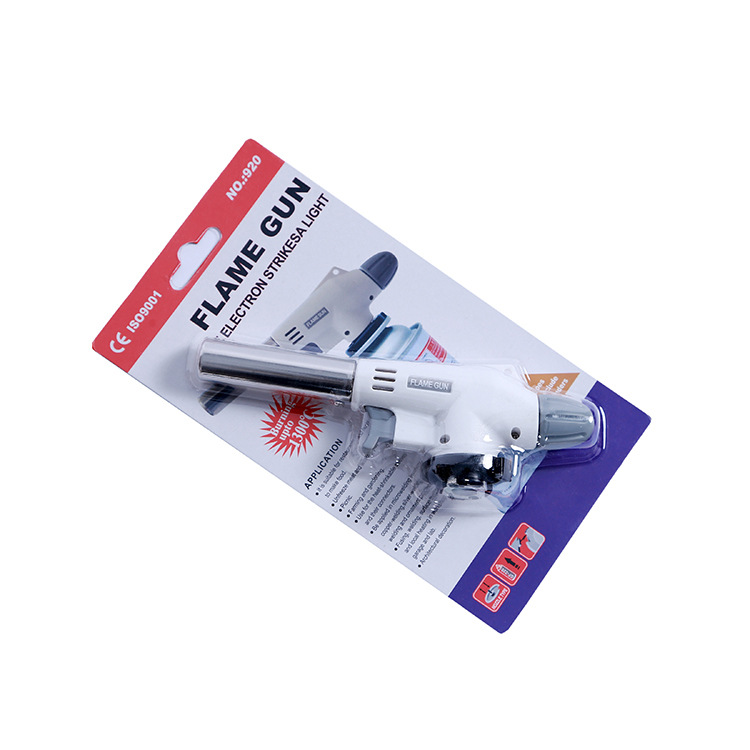 Low Configuration Manufacturer Wholesale 920 Outdoor Barbecue Kitchen Baking Cassette Gas Flame Gun Igniter Spray Gun Welding Gun