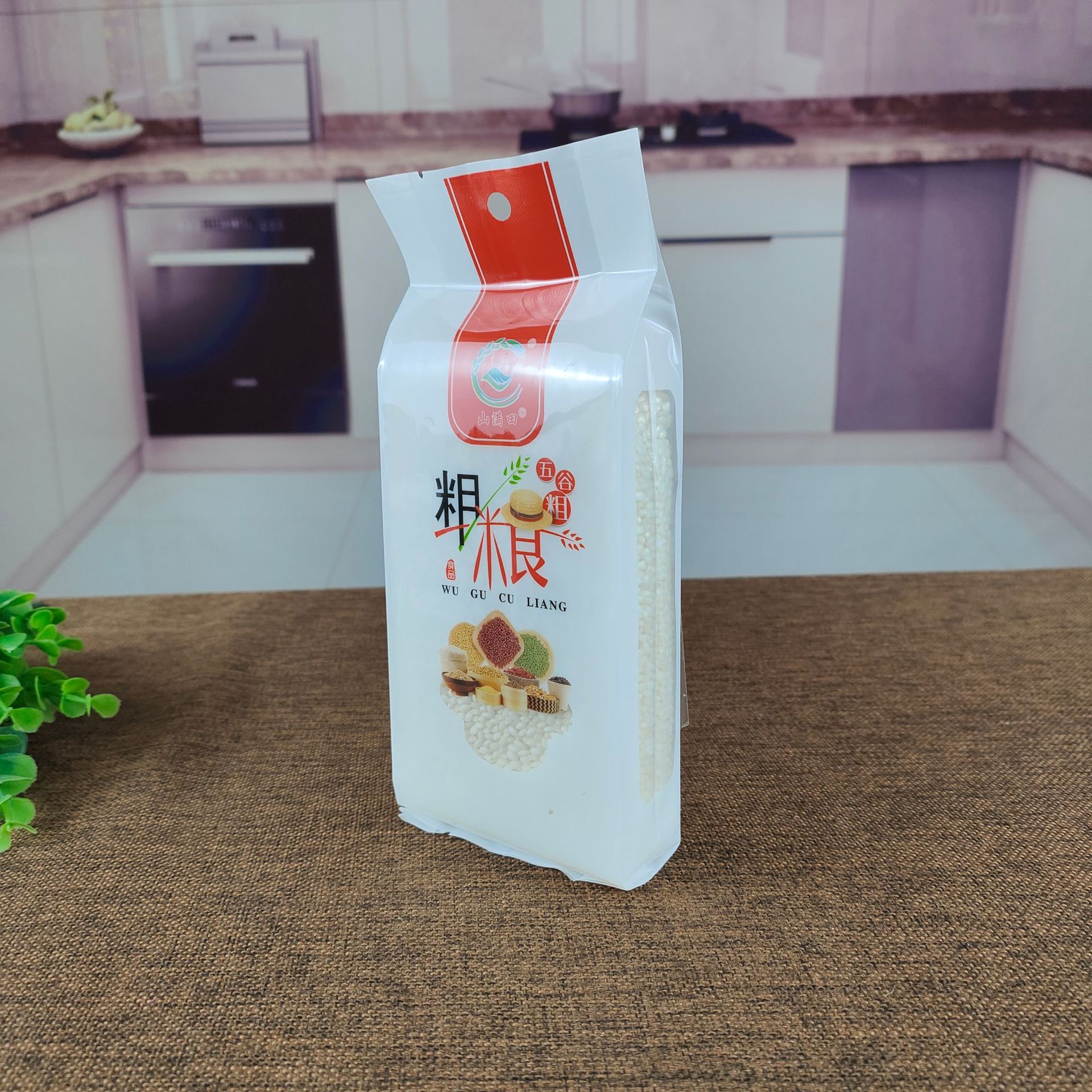 Shanmantian glutinous rice 400g new rice pearl glutinous rice Jiang rice pure glutinous rice vacuum sticky glutinous rice wrapped zongzi cereals