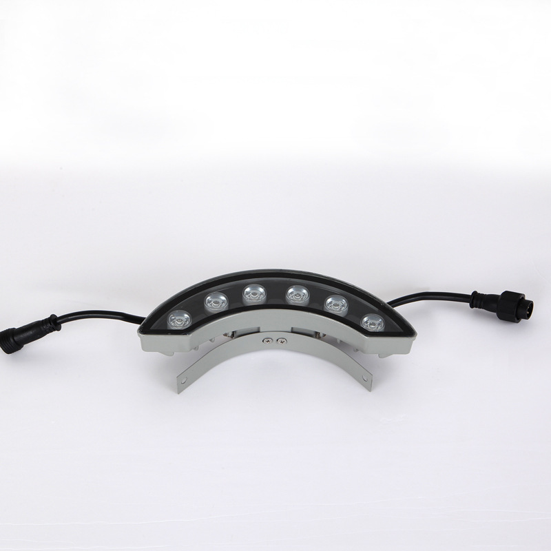 Customized Corrugated Lamp Outdoor Spotlight Garden Lamp Led Floodlight Ancient Building Tile Lamp 6W Projection Lamp Outdoor Lamp