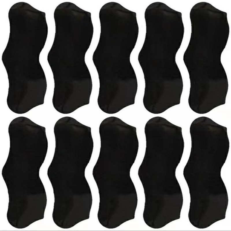 Manufacturer's Ready-Made Bamboo Charcoal Blackhead Removal Nose Patch Peel-Off Blackhead and Acne T-Zone Whitehead Removal Nose Patch Black