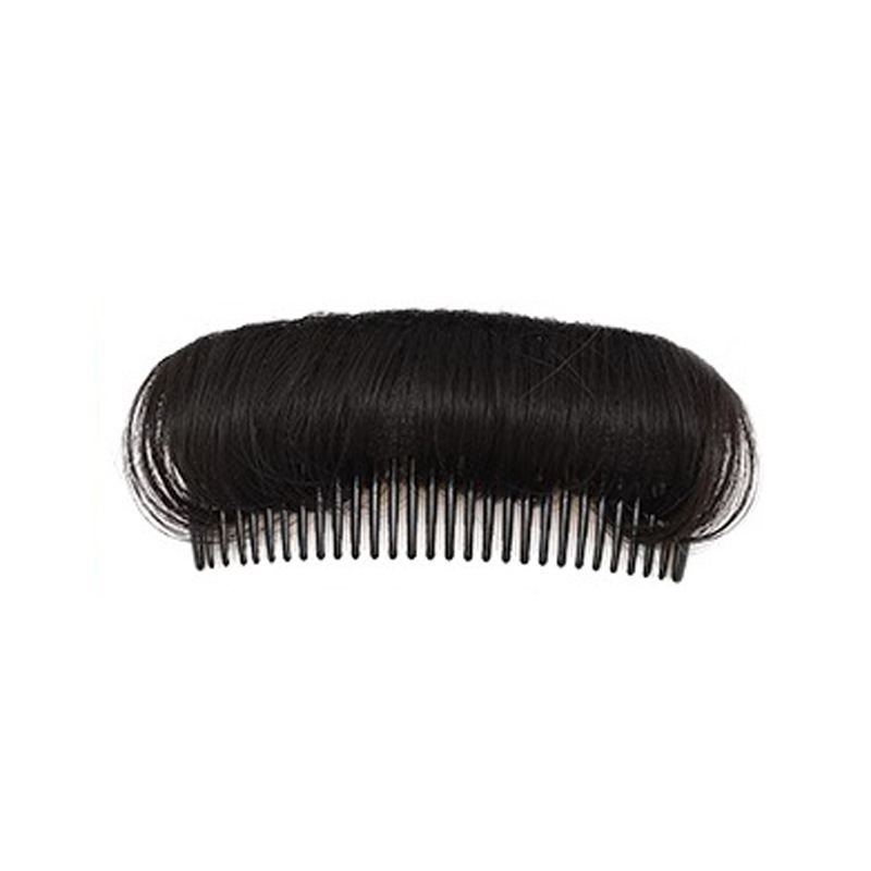 Fluffy Hair Pad, Hair Root Hair Comb, High Skull Wig Piece to Increase Hair Volume, Hairpin Insert Comb, Hair Bag, Bangs Headdress