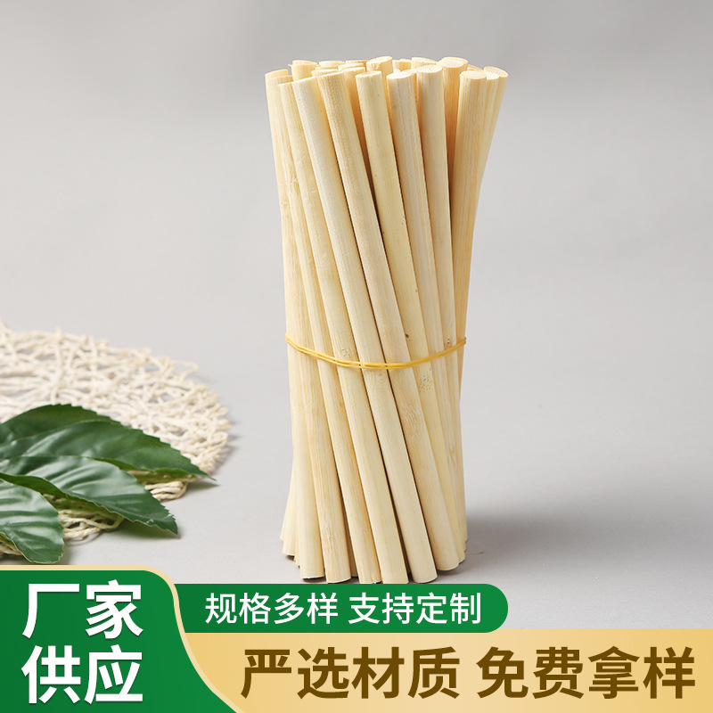 Бамбуковый прут 8мм, смешной круглый прут для кошек, собранная модель, материал для клетки для птиц, фиксированный фонарный столбик