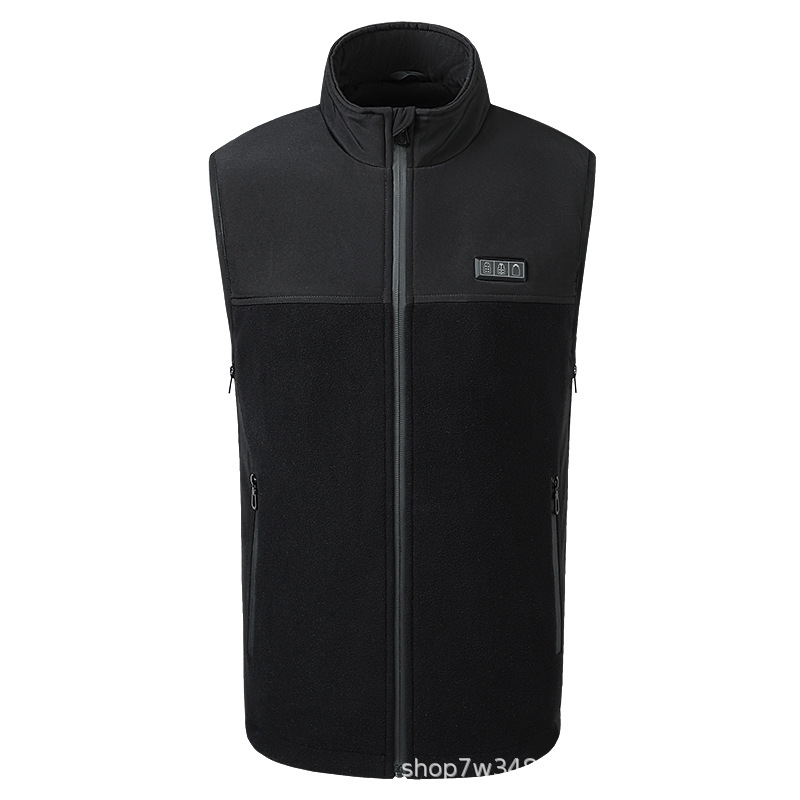 Cross-Border Winter Smart Vest with Three Controls and 13 Heating Zones, Unisex Heated Vest Manufacturer Wholesale
