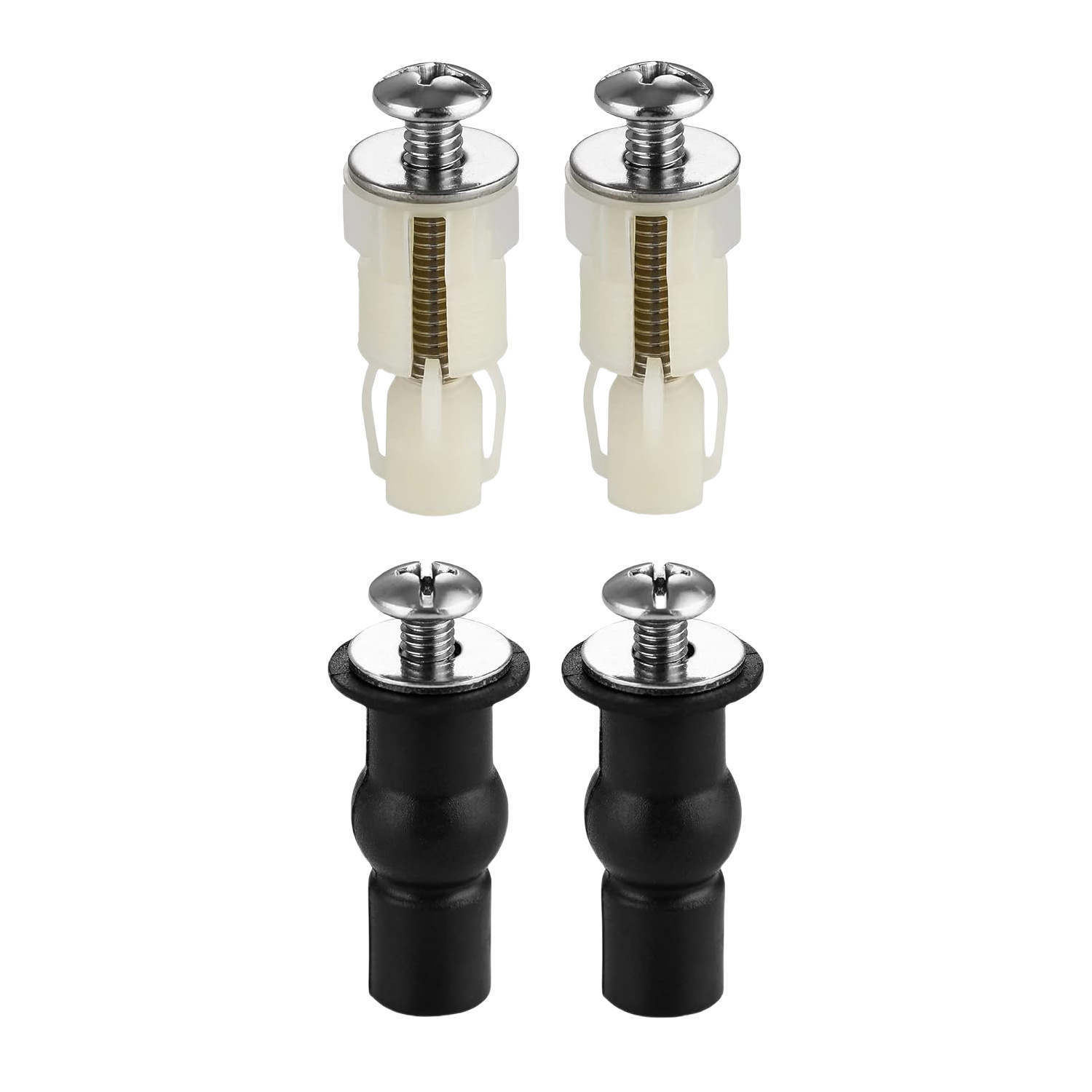 Cross-border explosions toilet lid accessories universal rubber expansion screw toilet lid fixing nut accessories universal top