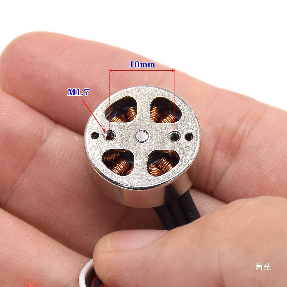 1503 Mini Model Aircraft Brushless Motor Drone Motor 4500Kv 2S 7.4V A/B Blade Lederzhu