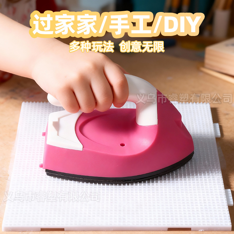 Source Manufacturer 96-Color Bean Handmade DIY Material Package Full Set of Fusion Bean Set Bean Tool Gift Package Wholesale