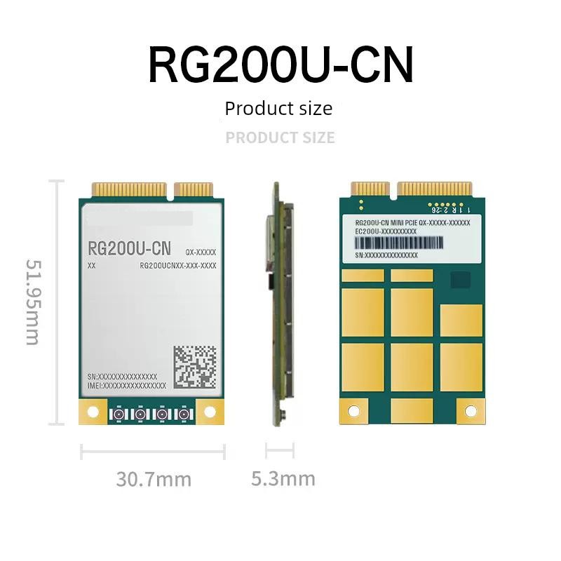Rg200U-Cn 5g Communication Module Internet of Things Module with Minipcie Interface New Feihong Trading