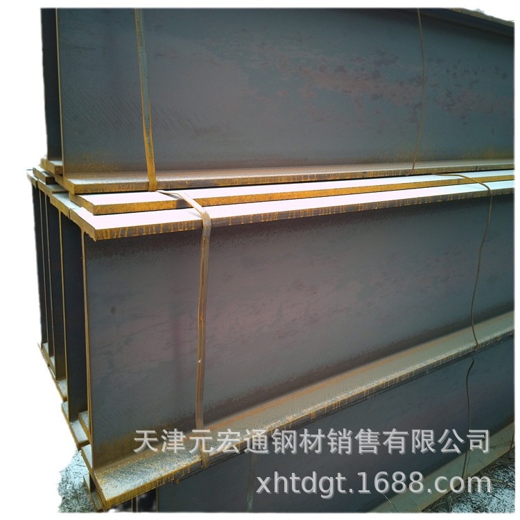 Q235B Q355B Galvanized H-Shaped Steel I-Beam, Gable Steel Beam Factory Pillar, High Frequency Welded H-Shaped Steel