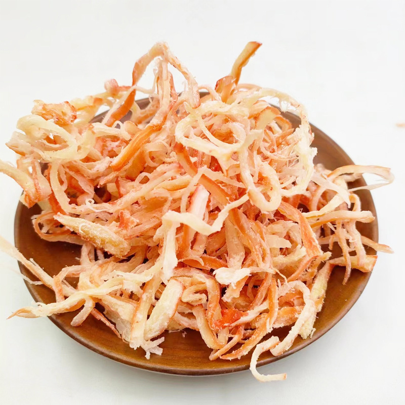 Natural-style shredded squid 50g bag Beihai flavor hand-torn squid strips shredded squid snack snacks wholesale