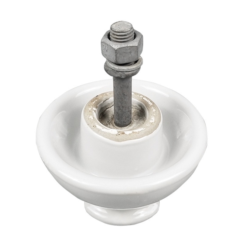 Outdoor Overhead Support High-Voltage Ceramic Insulator Pin Type P-15T/20T/10T/6T Porcelain Bottle High-Voltage Power
