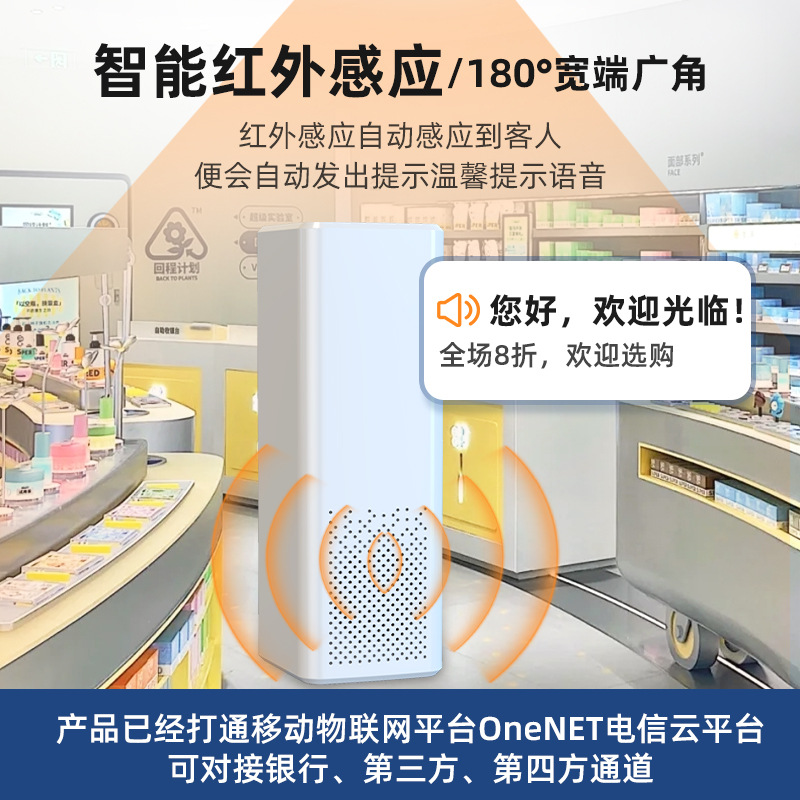 Broadcast Equipment Payment Reminder Custom Cloud Audio Announcer Announcer Audio Reminder Cloud Speaker