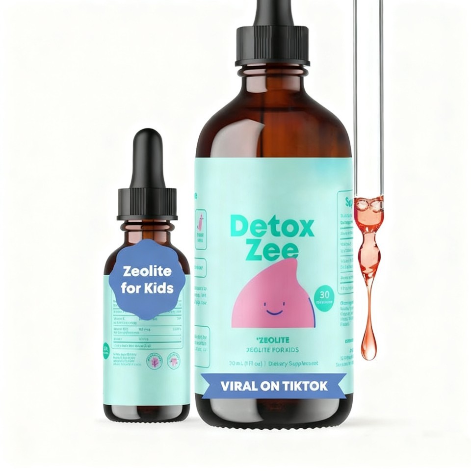 In-Stock Free Shipping Tk Amazon Cross-Border Popular 30ml Children's Zeolite Drops Detox Direct from Source Factory
