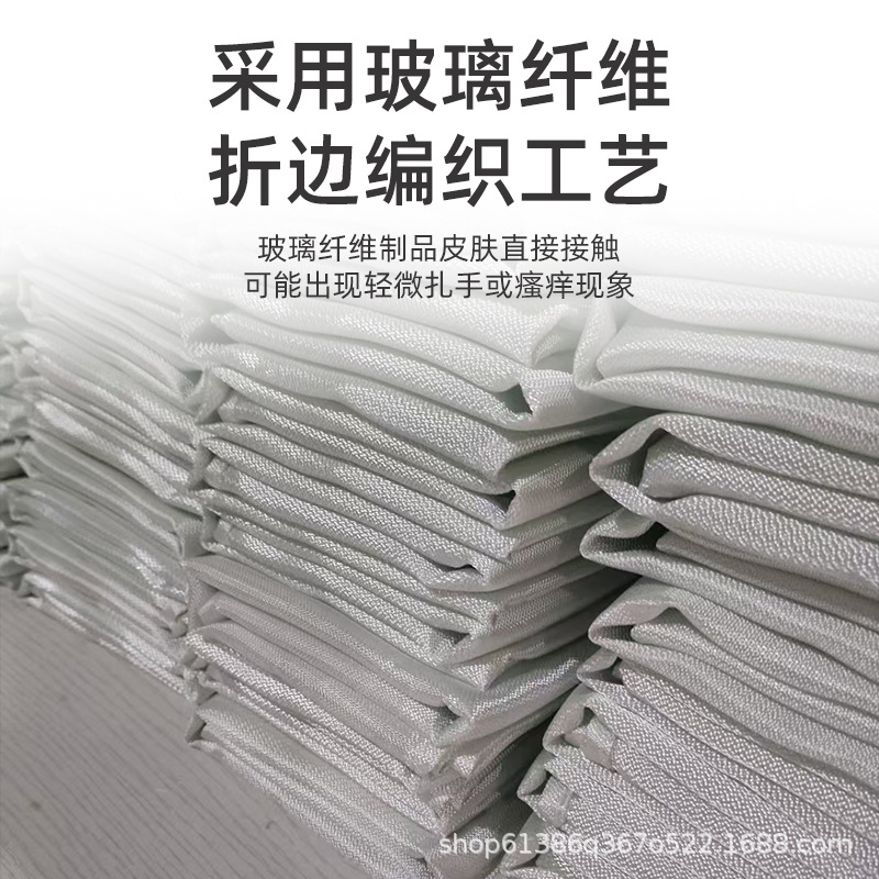 Household High-Temperature Resistant Fiberglass Fire Blanket Wholesale Gas Station Hotel Flame Retardant Heat Insulation Fire Escape Fire Blanket