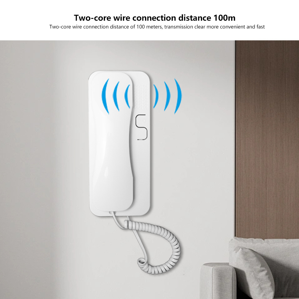 Cross-Border Management of Non-Visual Building Intercom Access Control System Community Unit Door Full-Duplex Intercom Network Doorbell