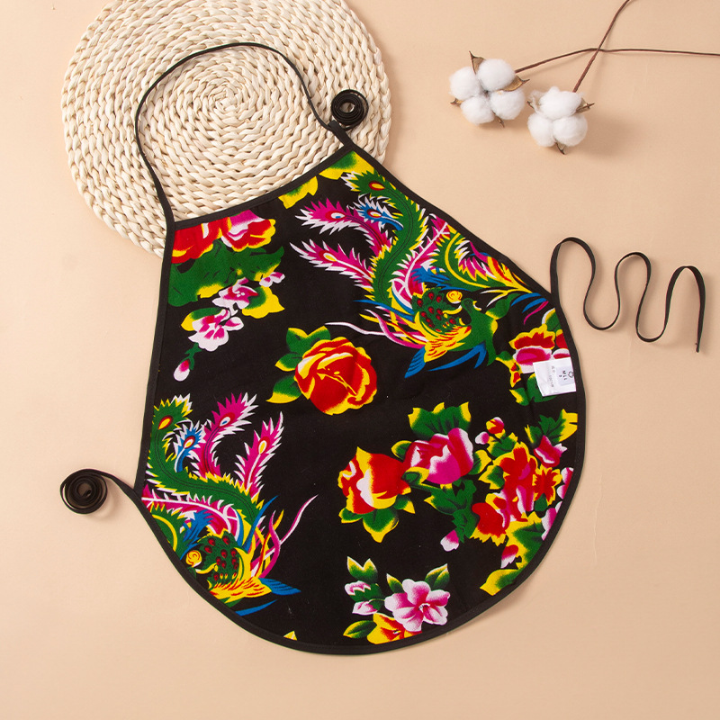 Northeast Large Flower Cloth Thin Spring and Summer Women's Underwear Belly Bag Men's Sex Temptation Pajamas Stomach Protection to Prevent Cold