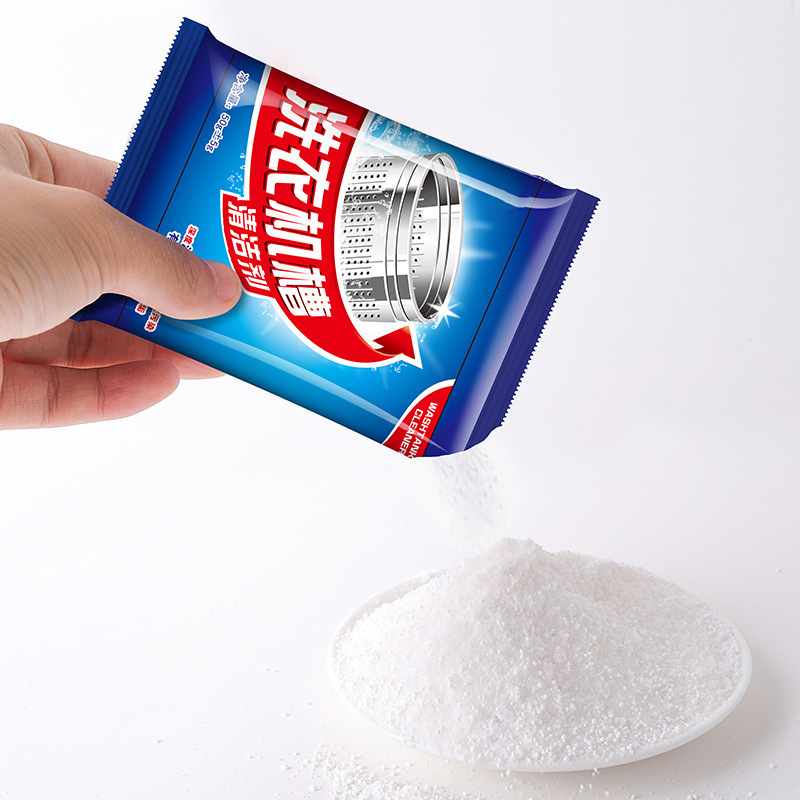 Washing Machine Drum Cleaner Detergent for Household Use, Powerful Descaling and Stain Removal, Non-Effervescent Tablets