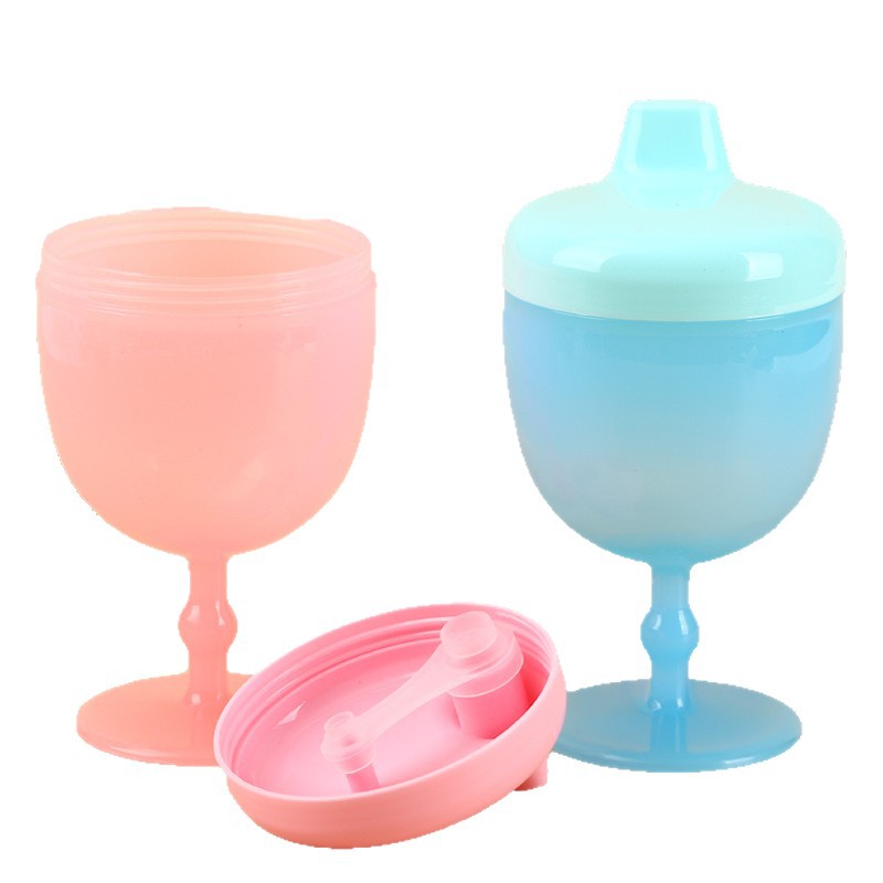 Baby Learning Drinking Cup, Children's Goblet, Baby Wine Glass, Juice Cup, Anti-Fall and Resistant Milk Cup, Baby Tableware Wholesale