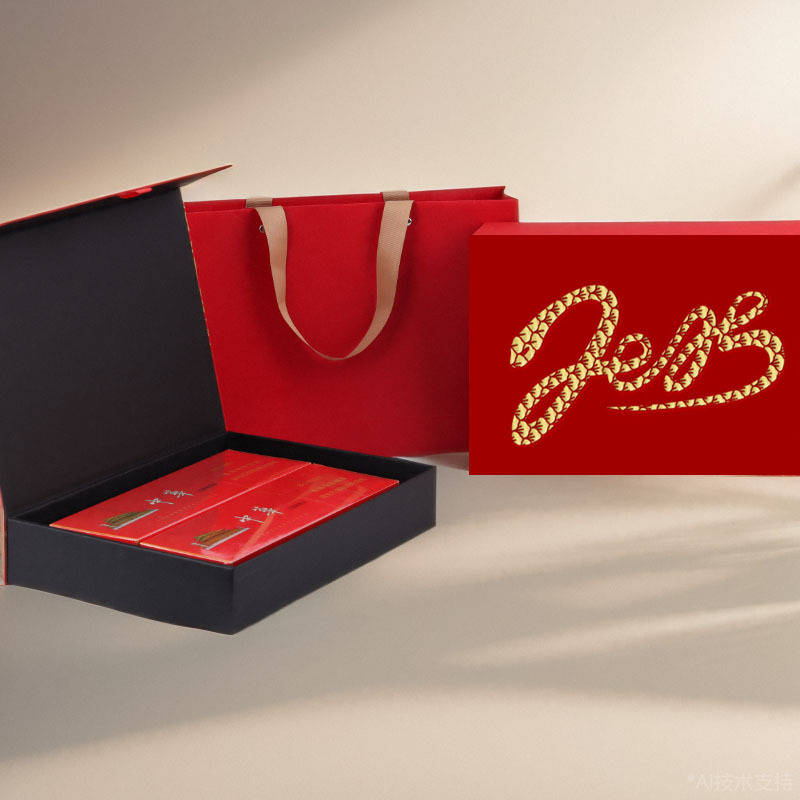 Подарочная коробка на год змеи, может вмещать средние толстые сигареты, подарки для старших, мужей и парней