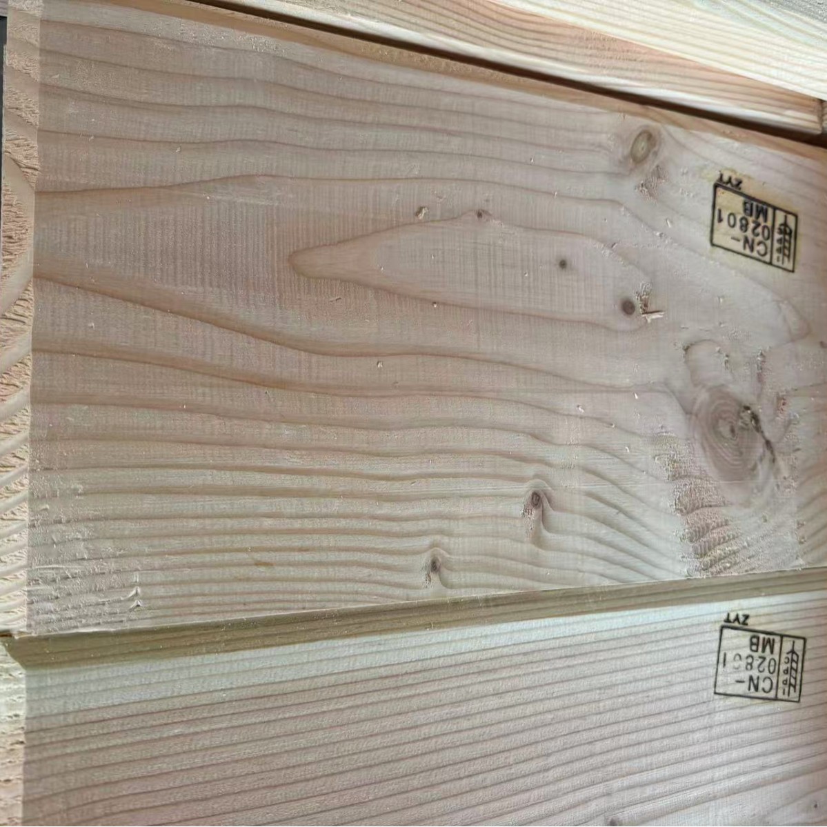 Customized Fixed-Length Fumigation Wood Squares, Fumigation Wood Strips, Fumigation Wood Solid Wood枕木垫木
