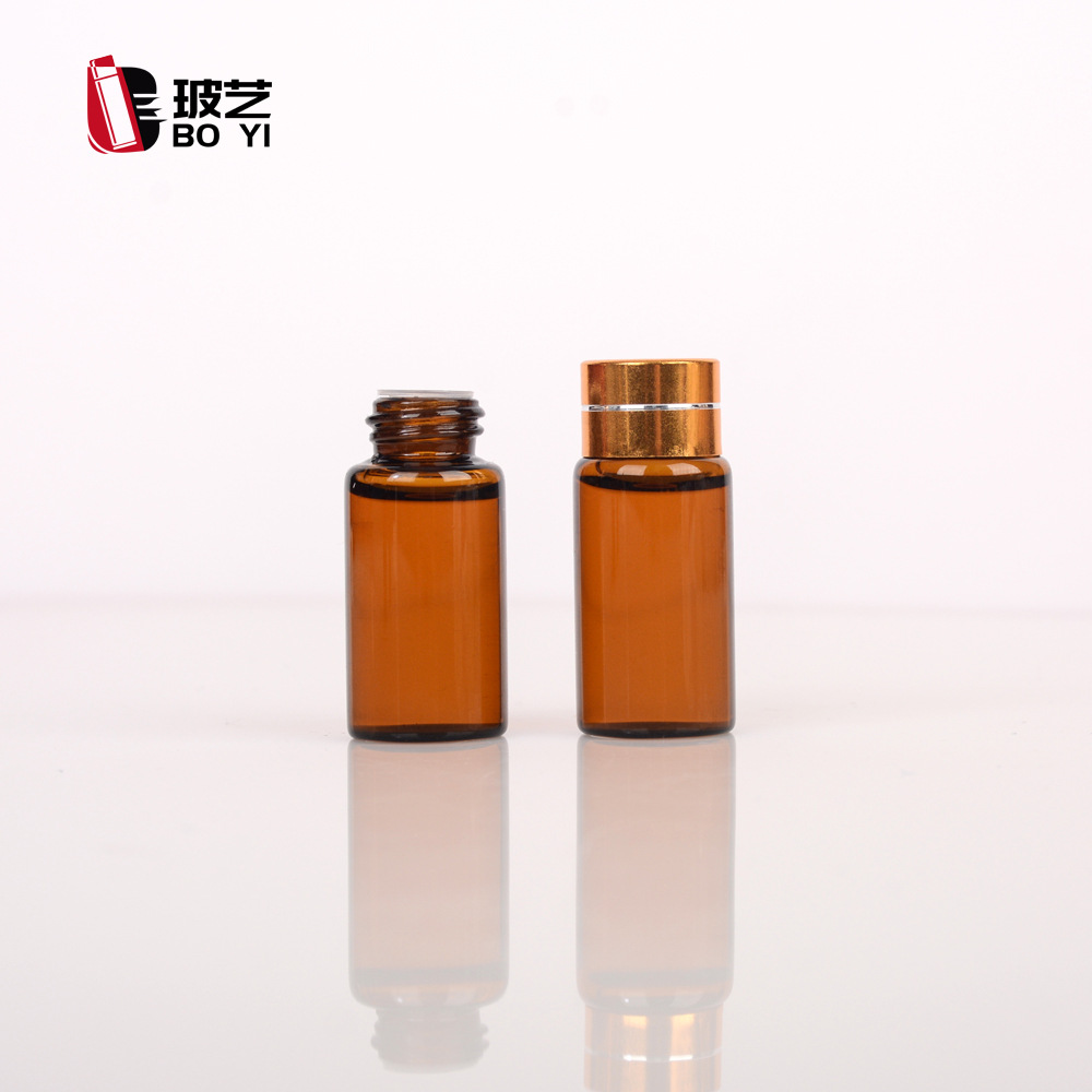 Spot Bayonet Bottle, Vial, 5ml Freeze-Dried Powder Bottle, Brown Ampoule Stock Solution Bottle Customization