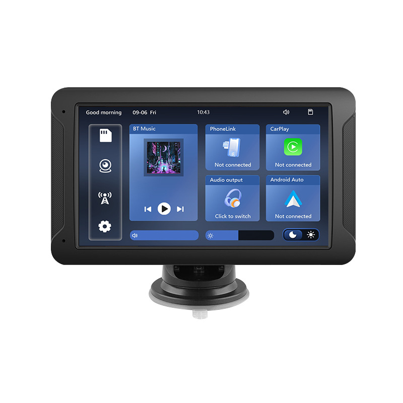 7inch Portable Pnd Car Mp5 Hd Reversing Image Wireless Carplay Car Bluetooth Radio