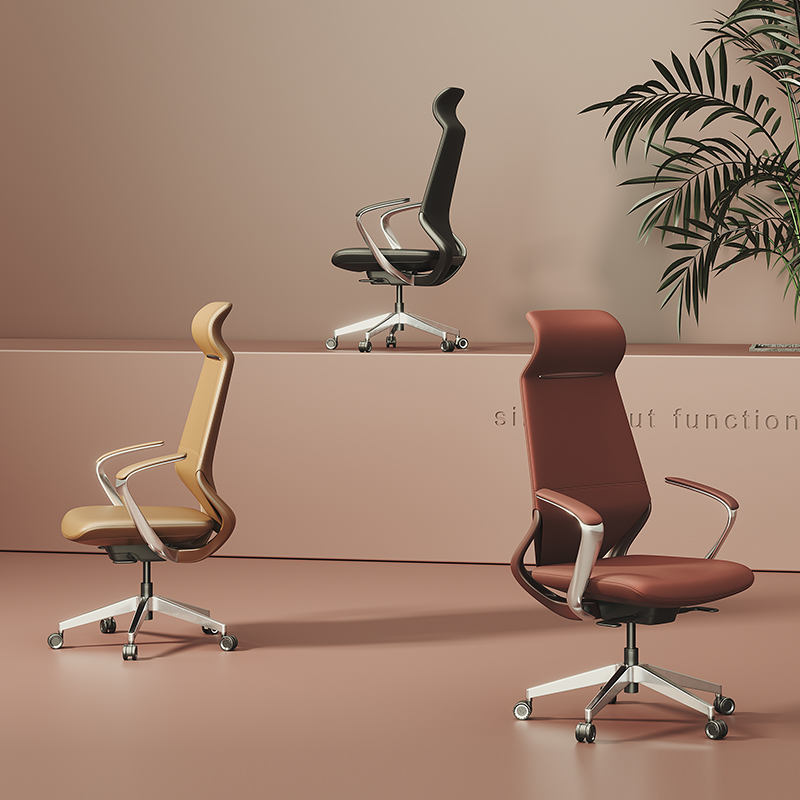 Boss Office Chair, Ergonomic, Light Luxury, High-End Computer Chair, Italian Style Home Boss Office Chair