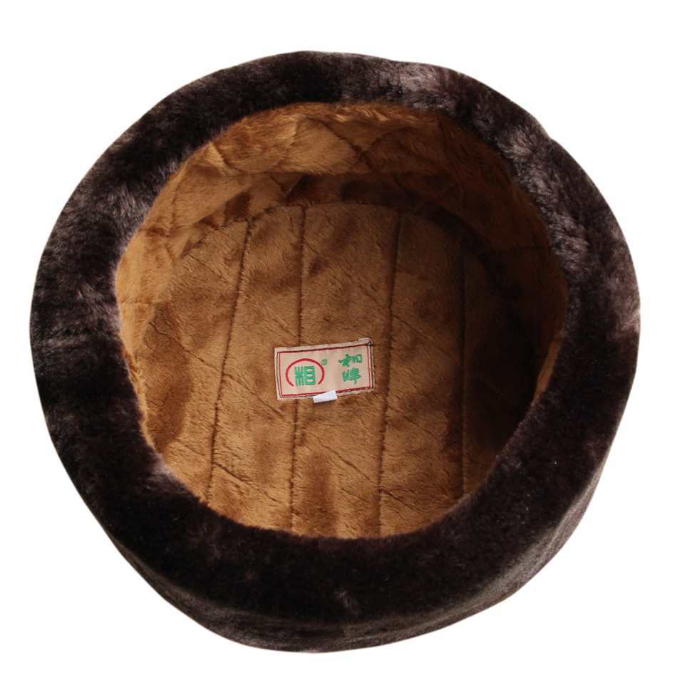 Monk's Clothing, Meditation Tools, Buddhist Supplies, Hats, Vairocana Hats, Winter Monk Hats, Plush Monk Hats, Plush