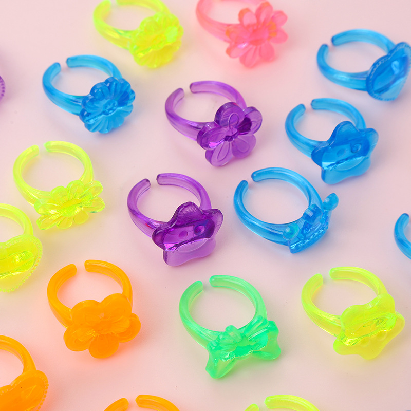 Прозрачные кольца для игрушек, подарки для детей, оптовая продажа