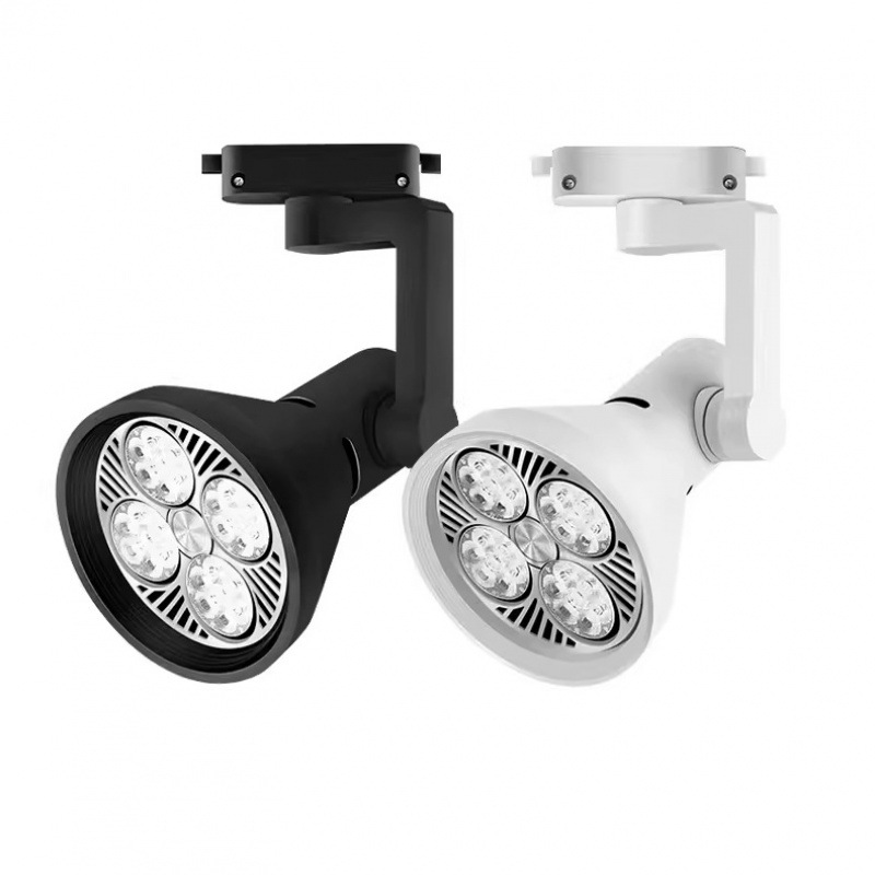 High Brightness 35W45W55W Spotlight Par30 Commercial Surface Mounted Rail Light Led Track Light Clothing Store Spotlight
