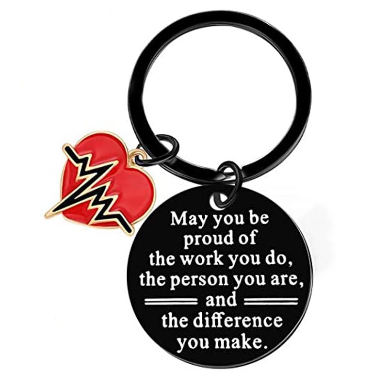 Stainless Steel Keychain DIY Dog Tag Metal Military Tag Pendant Metal Pet Tag Laser Cutting Engraving Gift