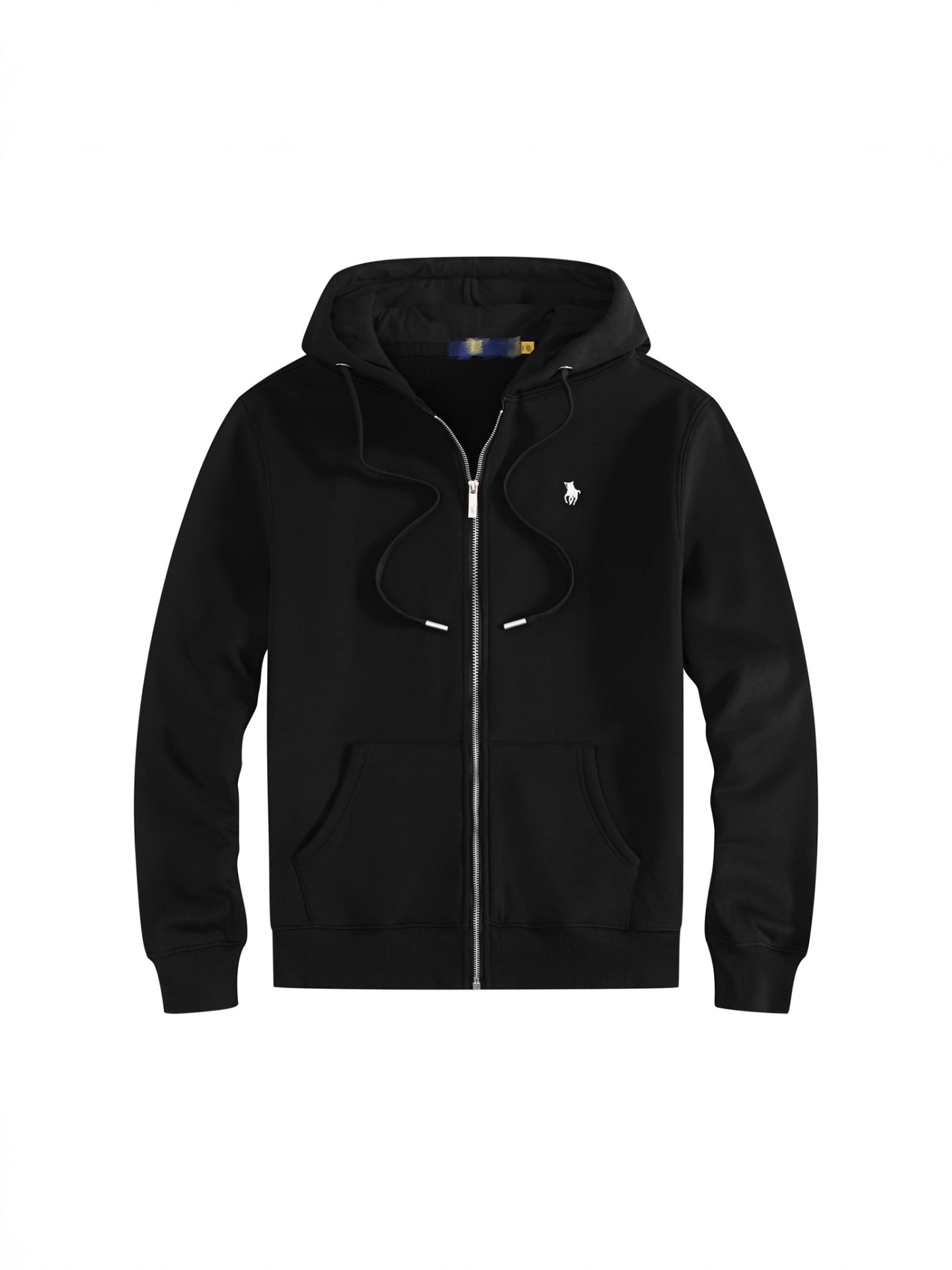 Cross-Border Trendy Brand Embroidered Thickened Polo Polo Casual Suit Couple Pony Logo Cardigan Hooded Sweatshirt Rl Jacket