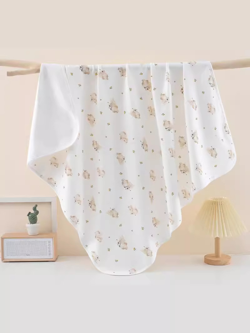 Baby Swaddle A-Grade Pure Cotton Newborn Swaddle Sheet Newborn Baby Swaddle Blanket Wrap Blanket Delivery Room Swaddle Blanket