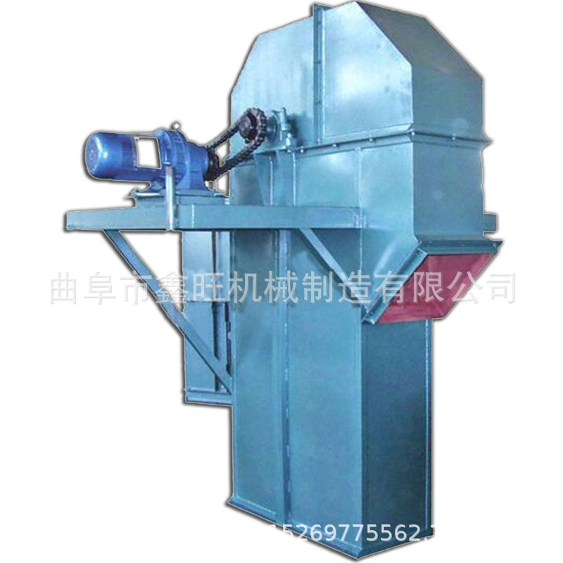 Yongchang County Chain-Type Bucket Elevators Suitable for Various Feeding Methods 4m High Bucket Elevators