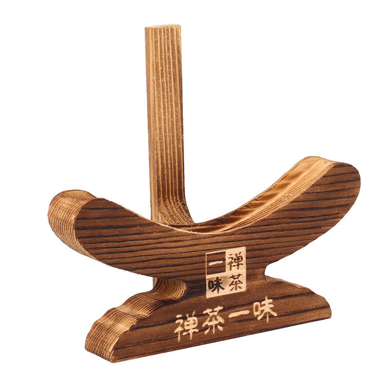 Tea Cake Stand display stand tea cake stand solid wood Pu'er tea creative exquisite display stand printable logo