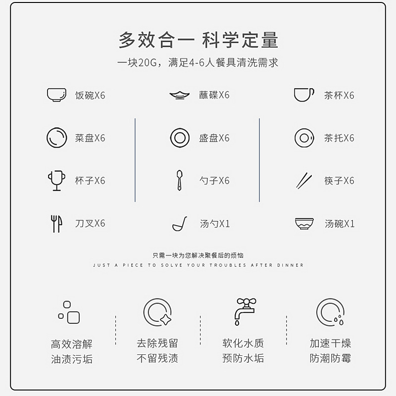 Dishwashing Beads with No Residue, Super Strong Cleaning Power to Remove Heavy Grease Stains, Universal Dishwashing Detergent for Dishwashers to Remove Heavy Grease Stains