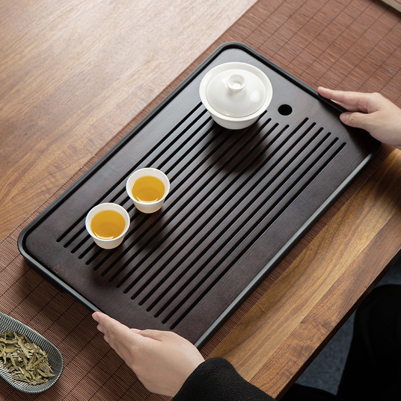 Household Dry Tea Tray Small Tea Table Modern Minimalist Tea Tray Kung Fu Tea Set Tea Sea Small Tea Table Drainage Tray