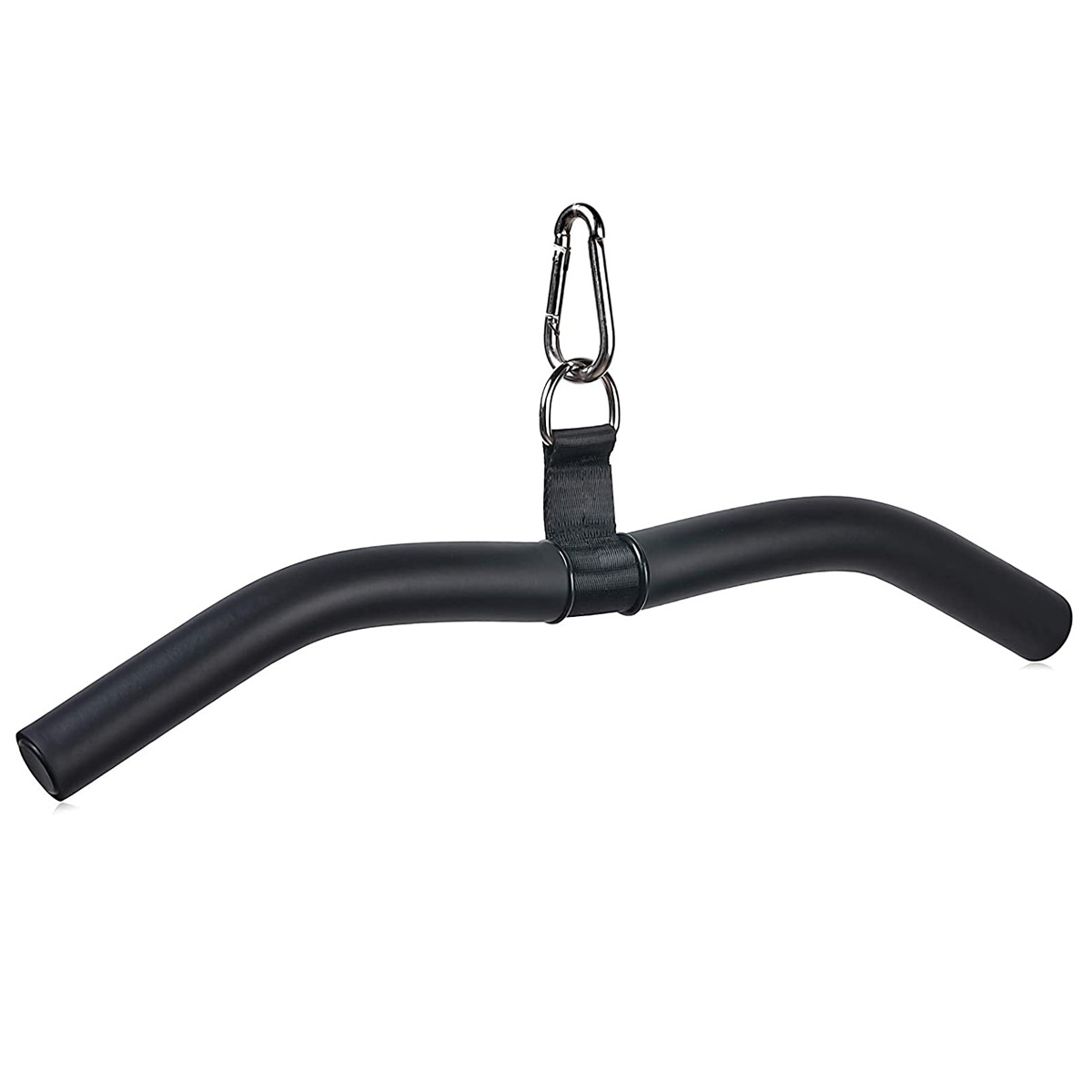 Bow-Shaped Short-Curved Pull Rod, High and Low-Position Pull Rod Handle, Fitness Equipment Accessories, Strength Training Equipment Accessories