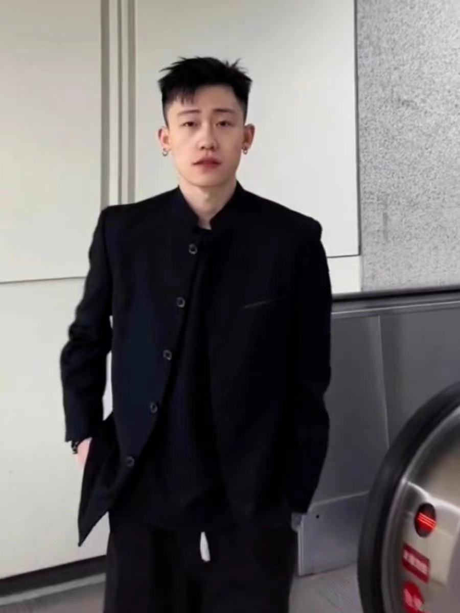 Stand Collar Zhongshan Jacket for Young Men 2024 Spring and Autum Korean Style Casual Suit Handsome Chinese Style Suit Jacket