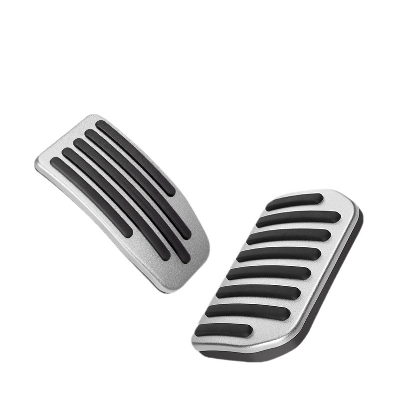 Suitable for Tesla Model 3/Y Accelerator Brake Rest Pedal Aluminum Alloy Protective Cover Interior Modification Accessories