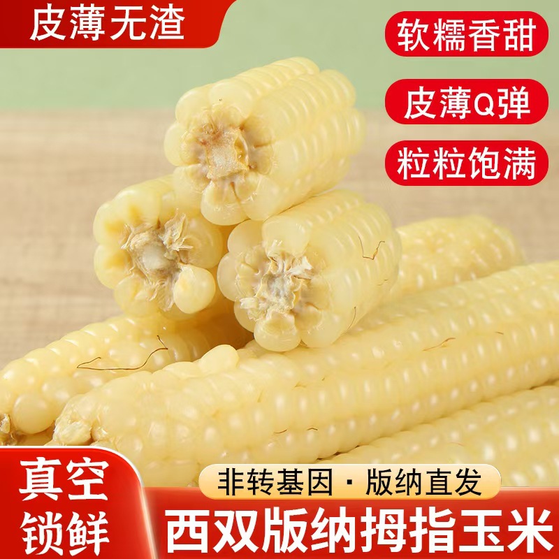 Кукуруза Thumb из Сишуанбаны, свежая, мягкая, клейкая, низкокалорийная замена пищи, оптовая доставка с завода