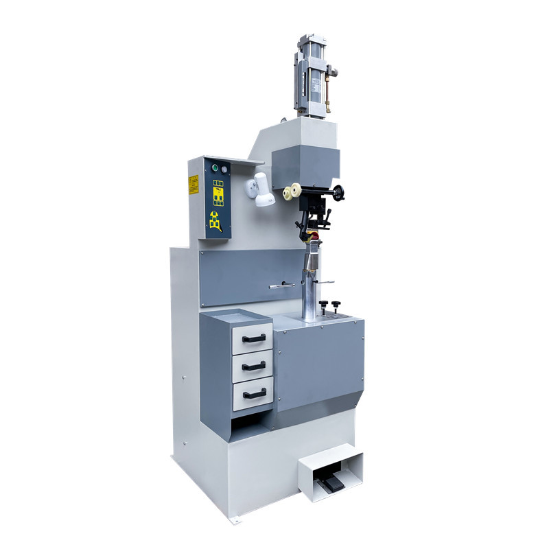 Shoe factory semi-automatic pneumatic heel nailing machine high heel fashion women's shoes heel nailing machine heel nailing machine Guangdong shoe machine