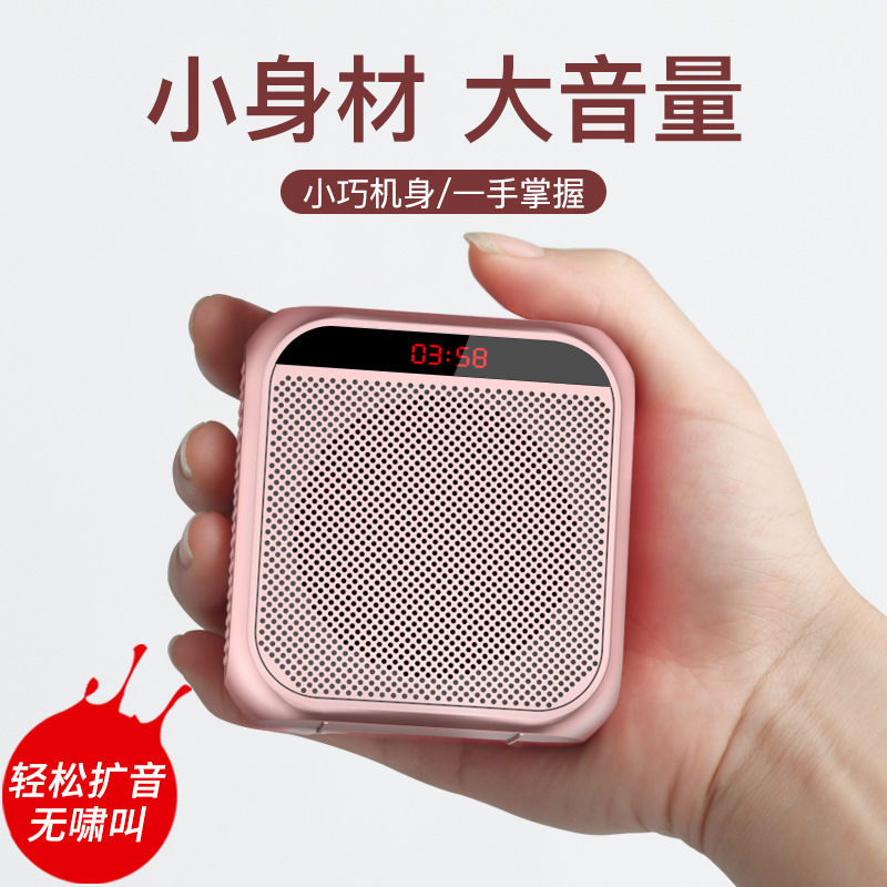 Foreign Trade S17 Small Bee Microphone Teachers Special Small Large Volume Selling Horn Stall Promotion Portable